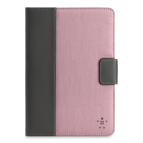 Belkin Chambray Tab Cover/Case with Stand for iPad mini, Chambray Pink