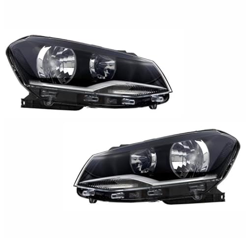 Farol Gol Voyage Saveiro G6 Foco Duplo Máscara Negra 2012 2013 2014 2015 2016 (Kit: Par (Esquerdo e