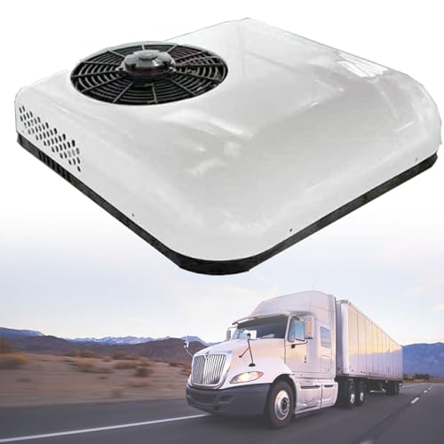 Hydravex 12V/24V DC Air Conditioner, RV Rooftop dc Air Conditioner Unit, High Efficient All-in-One RV Rooftop Air Conditioner for Car RV Truck Camper,12V