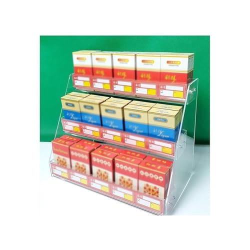 2. Design trasparente: realizzato in acrilico trasparente, questo organizer consente di identificare facilmente gli oggetti in ogni scomparto. Esponi i tuoi prodotti in modo accattivante, garantendo al contempo un rapido accesso a ciò di cui hai bisogno. Perfetta per l'organizzazione in vari ambienti, questa soluzione versatile migliora la visibilità e la praticità per tutte le tue esigenze di archiviazione.