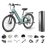 PUCKIPUPPY Parcel+Battery, Electric Bike for Adults 960W, 75Miles 28MPH Commuting...