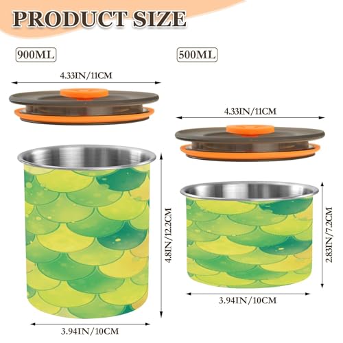 Blueangle Envase Hermético de Acero Inoxidable para Café 30oz miniatura 2