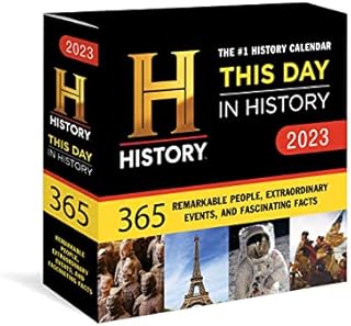 2023 History Channel This Day in History Boxed Calendar: 365 Remarkable People, Extraordinary Events, and Fascinating Facts (Daily Calendar, Office Desk Gift) (Moments in HISTORY™ Calendars)