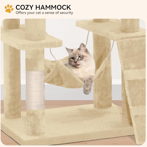 Torre para gatos de 75 pulgadas para interiores miniatura 6