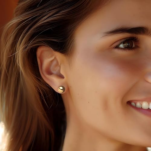 12 Pairs Chunky Gold Hoop Earrings for Women Trendy, Gold Plated Lightweight Hypoallergenic Stack, Thick Open Twisted Huggie Hoops Earring Set - Image 5