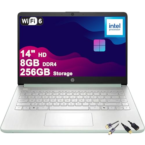 HP 14 yʃrWlX&wpm[gp\R | 14C` HD A`OA | Intel 4RA N150 | 8GB DDR4 256GB Xg[W (128GB UFS + 128GB SDJ[h) | USB-C obe[ Wi-
