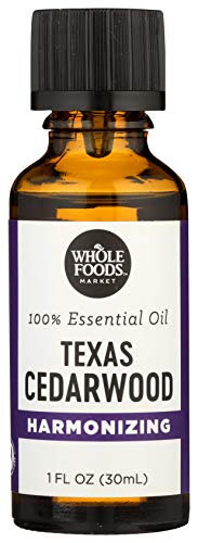 Whole Foods Market, Essential Oil, Texas Cedarwood, 1 fl oz