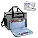 Teamoy Bolsa para Máquina de Coser, Maletas de Transporte máquinas de Coser, Gris