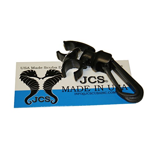 JCS Twin Swivel Hose Plastic Clip