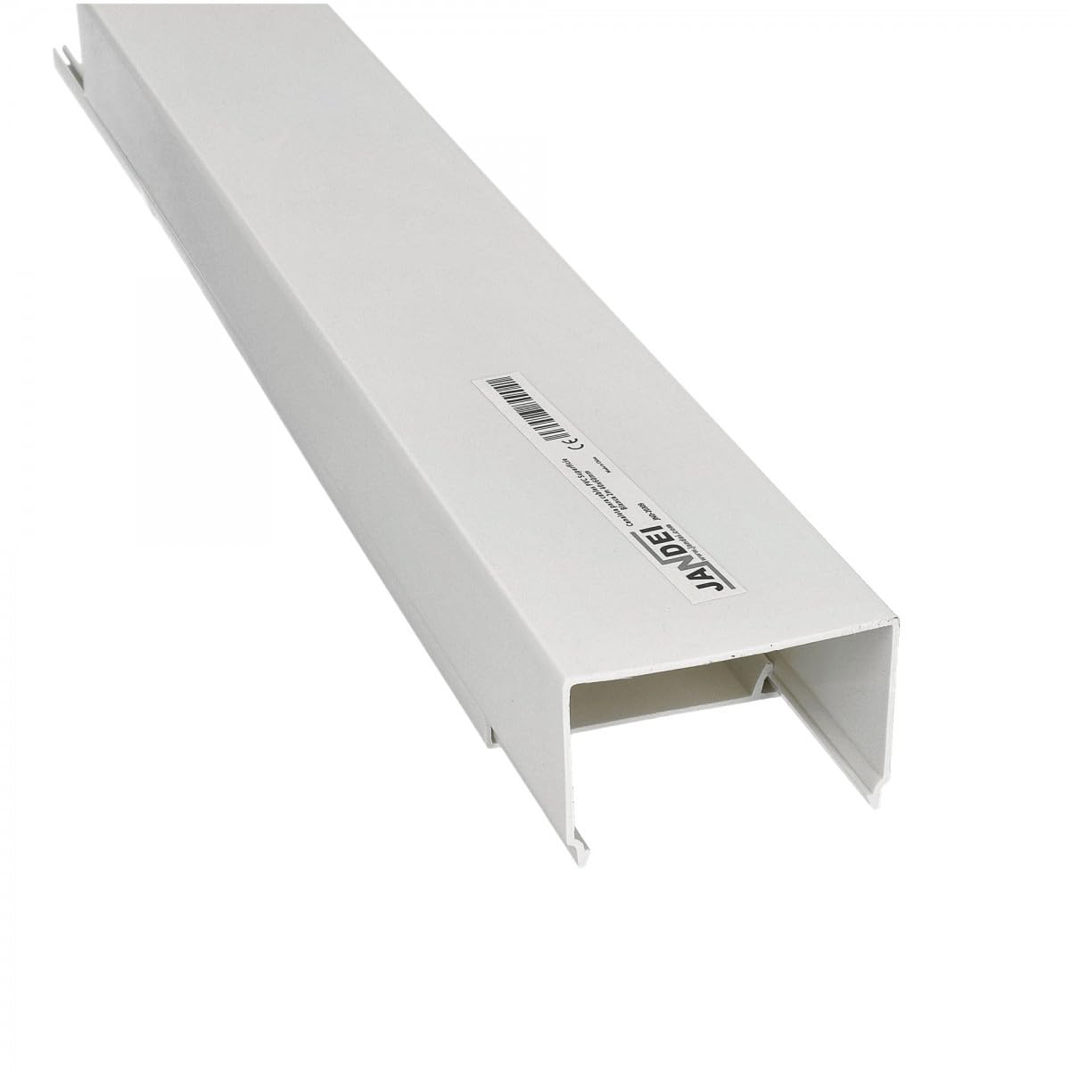 Jandei - Confezione x10 Canalina per cavi PVC Superficie bianca 1 m 40 x 60 mm