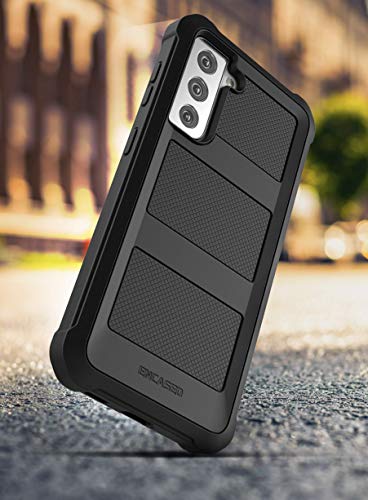 Capa Encased Heavy Duty Falcon Series projetada para Samsung Galaxy S21 Plus – Capa protetora para c