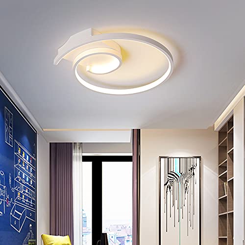 Plafonnier LED moderne salon et chambre : éclairage intérieur dimmable - 2