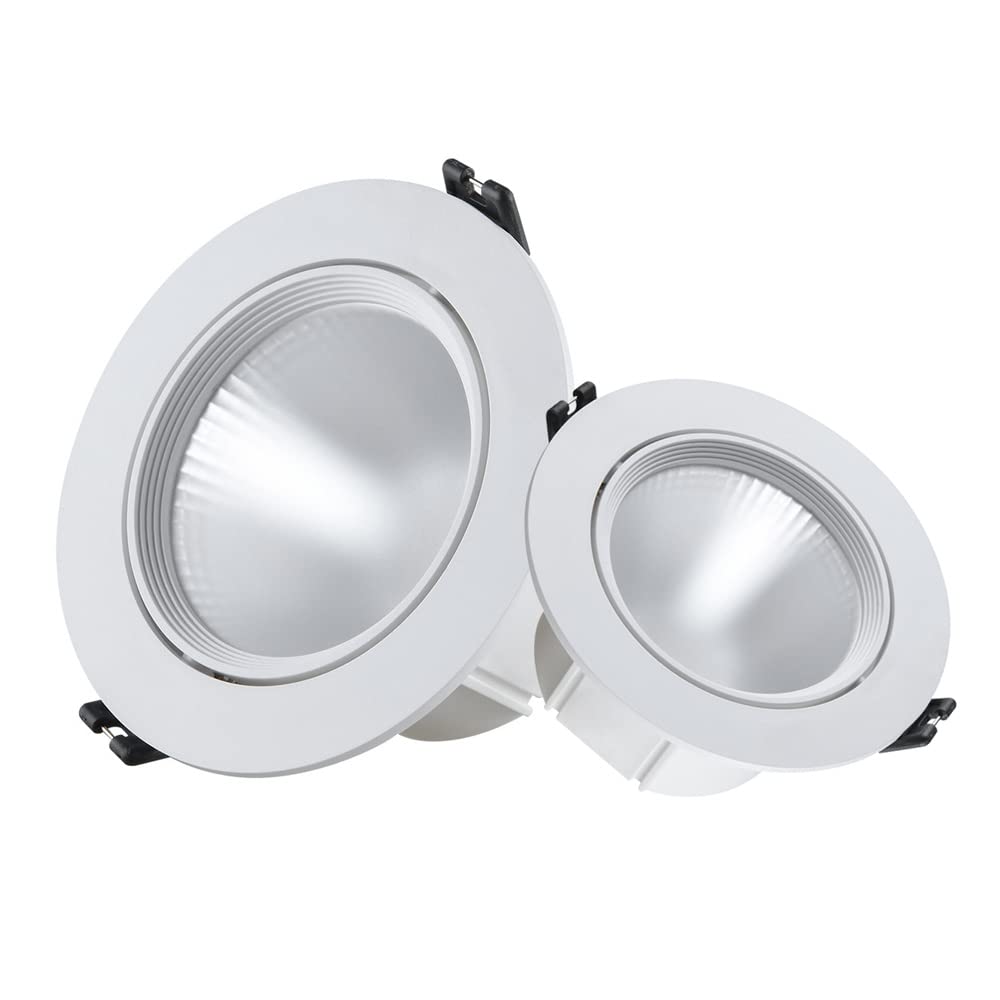 Oprawy wpuszczane LED wpuszczane lampy sufitowe prosta instalacja modernizacja światła dziennego Downlight 3000 K / 4000 K / 6000 K do wyboru oświetlenie dyskowe LED, 3-6000 K