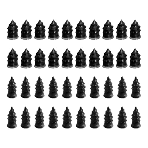 Image of 40PCS Car Tire Repair Rubber Nail, Self-Service Automotive Vacuum Tire Repair Nail Kit, Vehicle Wheel Puncture Repair Screws with Screwdriver, Universal for Sedan, SUV, Motorcycle