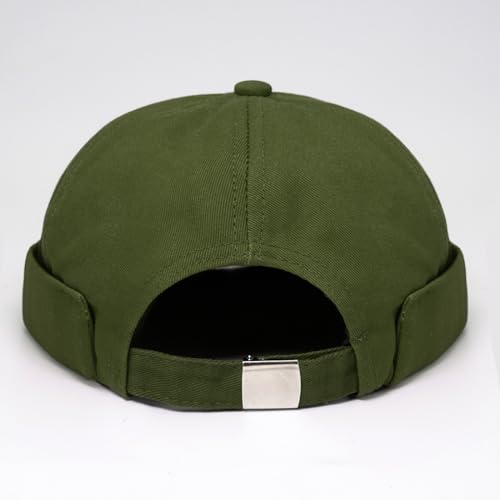 Image of Dome Brimless Hats for Women Men Beanie Docker Cap Sailor Skull Cap