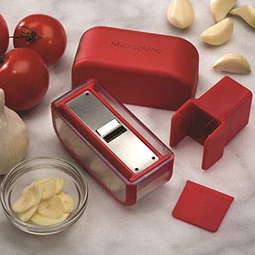 Fatiador de Alho Microplane Preto