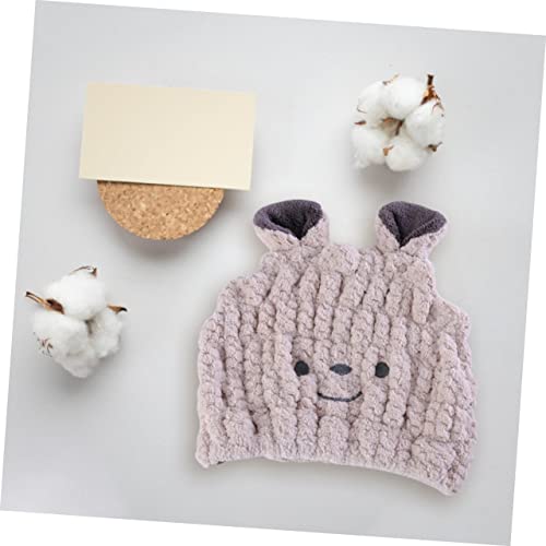 FRCOLOR Touca De Banho Para Cabelo Seco Chapéu De Banho Secador De Cabelo Toalha Chapéu De Banho Abs