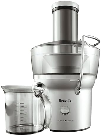 Breville BJE200XL Juice Fountain Compact Centrifugal Machine, 25 ...