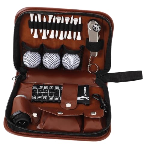 GALPADA 1set Multi-Function Golf Accessory Set Storage Bag Convenient Golf Tools Kit Outdoor Sports Essentials for Easy Organization and Accessibility