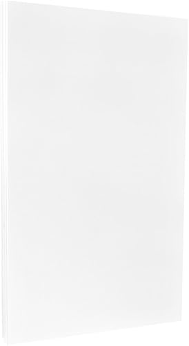 Miniatura 3 de JAM PAPER Papel brillante legal de 32 libras, 2 caras, 4.23 ozm, 8.5 x 14 pulgadas, blanco, 100 hojaspaquete