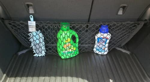 EACCESSORIES EA Rear Trunk Organizer Cargo Net for Acura Integra 2023 – Envelope Style Cargo Net for Hatchback - Premium Mesh Car Trunk Organizer Vehicle Carrier Storage–Compatible with Acura Integra