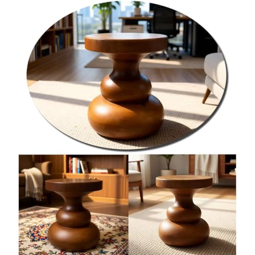 Tabouret de jardin en bois massif contre le manque de place - 7