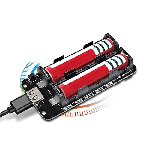 diymore Osłona baterii V8 3V 5V port micro USB typu C USB