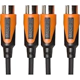 Roland Cable MIDI de la serie Black, 3 m de longitud - RMIDI-B10 (Paquete de 2)