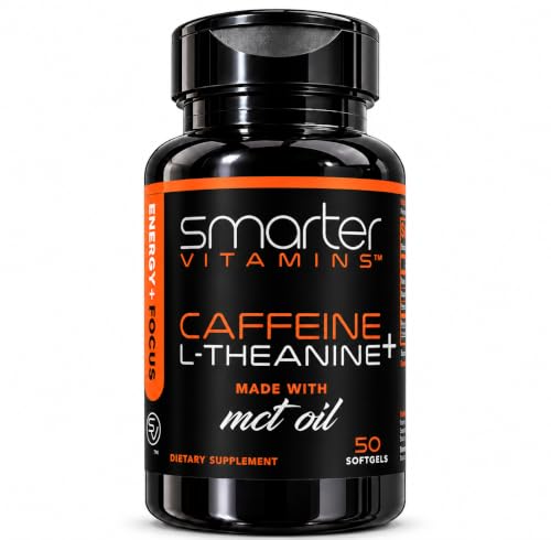 SmarterVitamins Caffeine L-Theanine Softgels