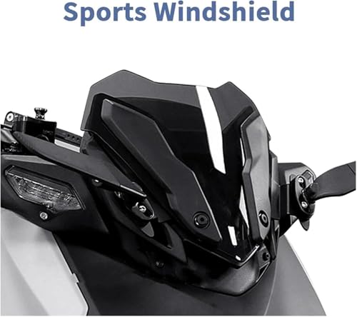 Déflecteurs de pare-brise XMAX300 visière sportive finition haute précision