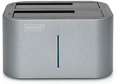 DIGITUS USB 3.0 Dual Hard Drive/SSD Stacja dokująca - Funkcja klonowania bez komputera - Hotswapping - Obsługiwany format 2,5"/ 3,5" SATA - Kopia zapasowa, archiwizacja danych
