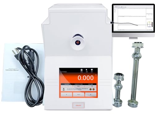 VTSYIQI Digital Polarimeter Semi-Automatic Polarimeter Instrument with Range ±90°/±130°Z Accuracy ±0.02°/±0.05°Z 1 to 3 Points Calibration 100mm 200mm Tube