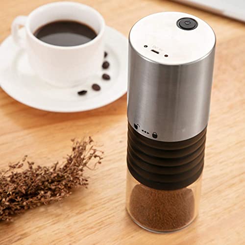 SXLCKJ Elektrische Mini-Kaffeemühle, USB-Aufladung, One-Touch-Bedienung, tragbare Gratmühle für Kaffeebohnen… – Bild 3