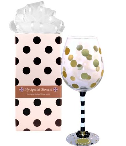 Make It Your Own My Special Moments Wine Glass by MoMo Panache