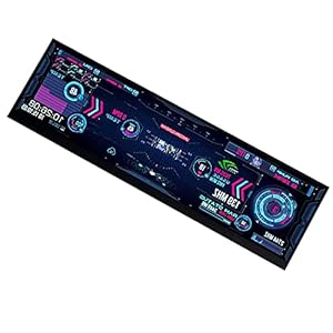 Computer Temp-Monitor, Cpu-Monitor, Driver Board Gescheiden, Dynamic Light Board, Gemakkelijk Mee Te Nemen, Pc-Display…