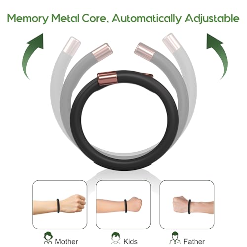 2 pack mosquito repellent bracelets - deet-free bug repellent bracelets for kids amp adults individually wrapped adjustable insect repellent wristbands protection for outdoor activities