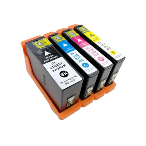 Cartouche Dell 31 32 33 34 Magenta pour Imprimante V525W V725W