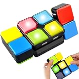 PLYSDI Juego Electrónico de Memoria y Cerebro Cube, Cubo de Velocidad, Juguetes Educativos, Ejercicio de Pensamiento, con...