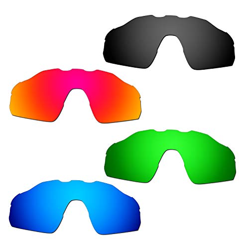Lentilles de rechange renforcées pour lunettes Oakley Radar EV Pitch