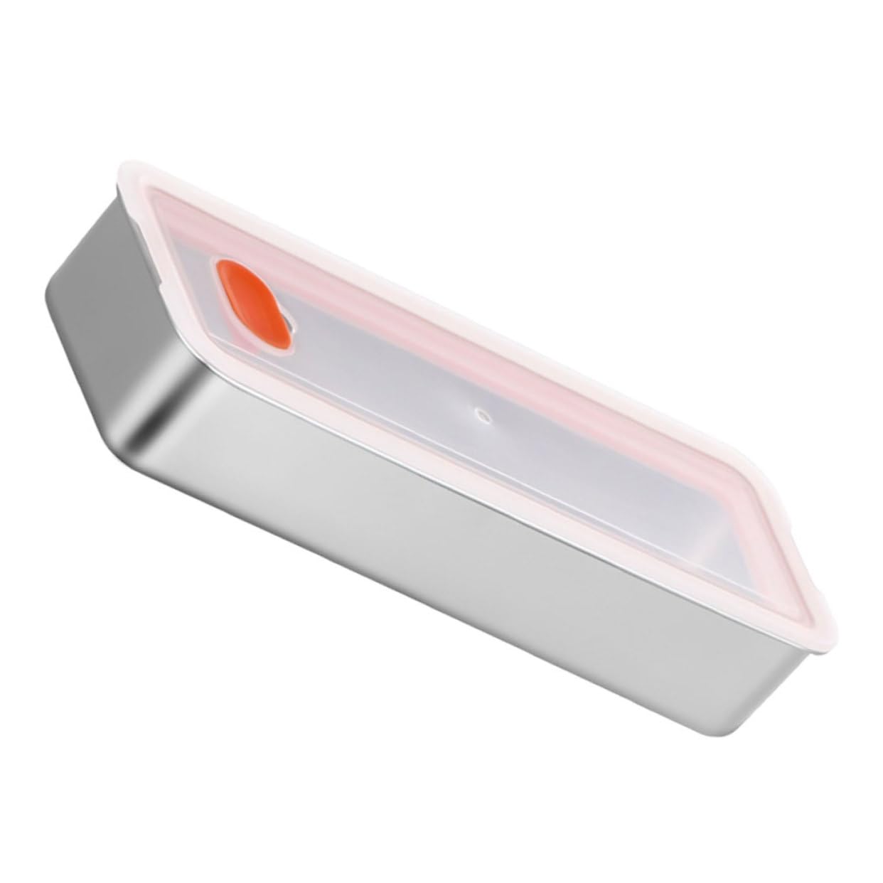 Amosfun 3pezzi Contenitore Per Inossidabile Con Coperchio Ermetico Scatola Salva Pancetta Per Frigorifero Per Conservare Formaggio e Di Mare