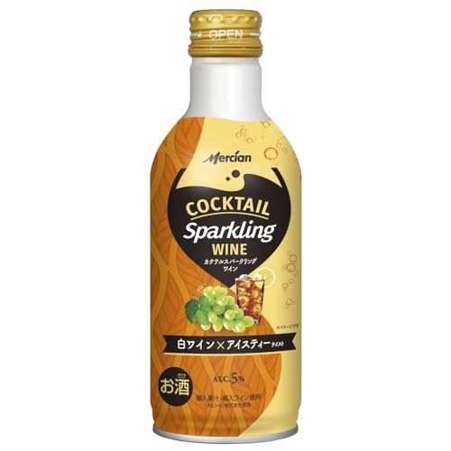 カクテルスパークリングワイン　白ワイン×アイスティー 290ml×24本のサムネイル
