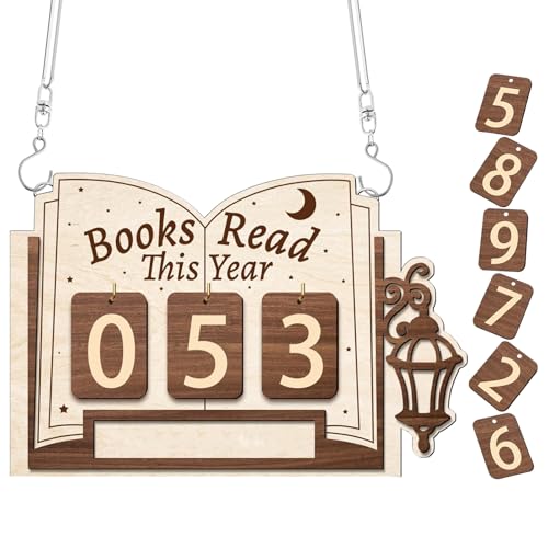 読書記録用カウンターサインとブックトラッ