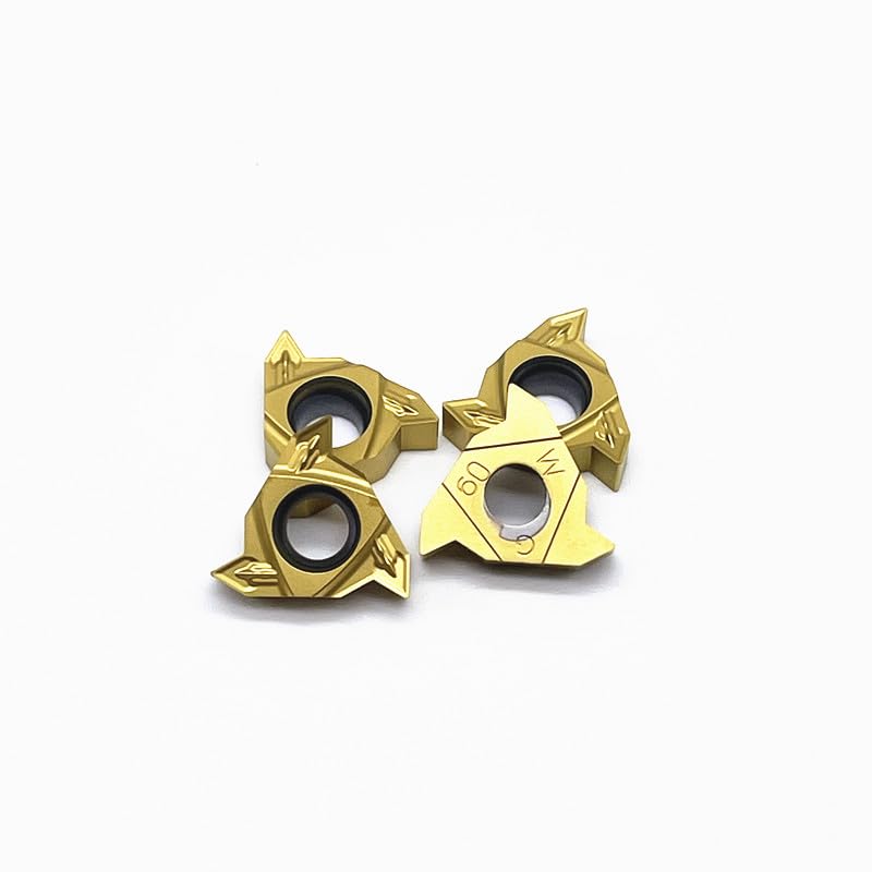 10 piezas Insertos de Carburo RT16.01W-G60P YBG201 para Torneado miniatura 3
