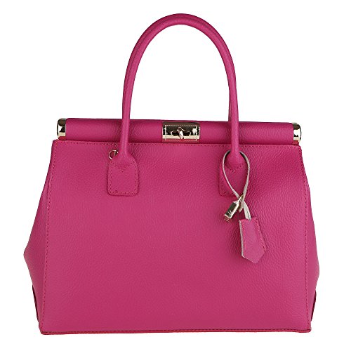 Chicca Borse Handbag Borsa a Mano da Donna con Tracolla