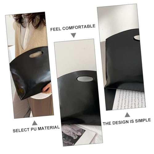 GALPADA Retro Pu Leather Briefcase for Women Portable Laptop Bag Stylish Tote for Business Travel Large Capacity Handbag for Work Shopping Daily Use4