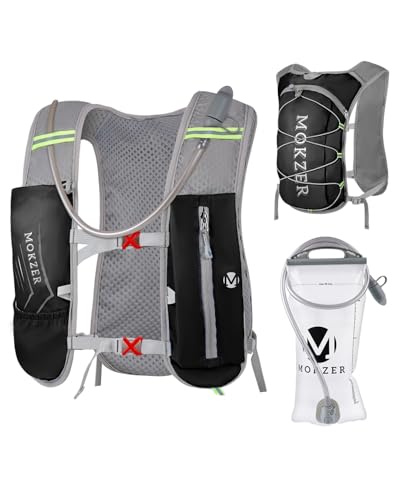 Mokzer Running Hydration Vest with a 2L Water Bladder, Hydration