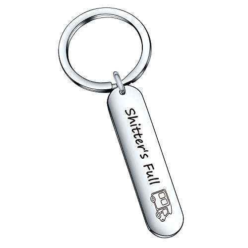 De&ai Camping Lovers Keyring RV Gifts Camper Trailer Keychain Car Keychain For Friends