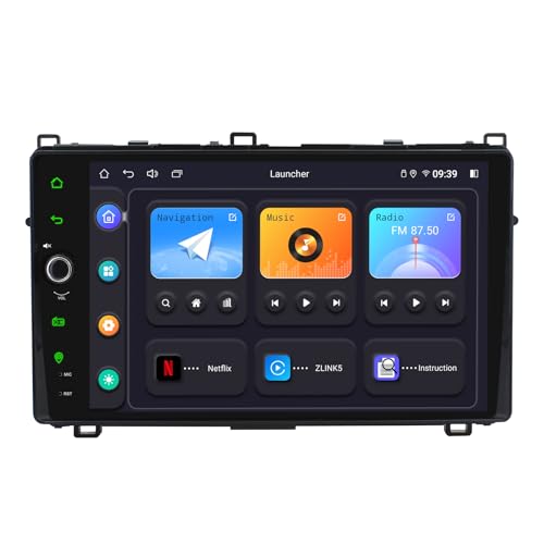 JOYING �J�[�X�e���I �g���^ �J���[�� 2017-2019 Android 12 �w�b�h���j�b�g 9�C���` �J�[���W�I �v���O�A���h�v���C ���C�����X�J�[�v���C & Android Auto�A�~���[�����N AM/FM�ABluetooth 5.0(JY