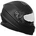 Produktbild Integralhelm Helm Motorradhelm RALLOX 62 Schwarz Matt Größe M Sturzhelm