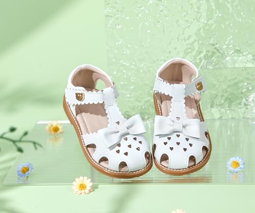 Image of GINFIVE Toddler Girls Sandals Girls Toddler Sandals Little Girls Kids Shoes